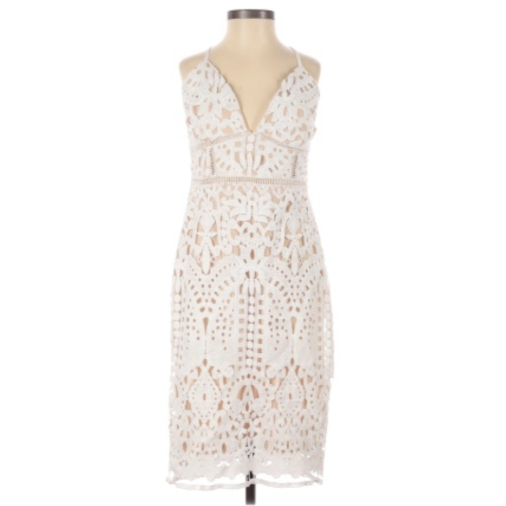 Just Me Lace Bodycon dress